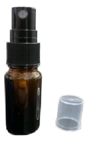 10 Frascos Âmbar Marrom Vidro 10ml C/válvula Spray Remédio