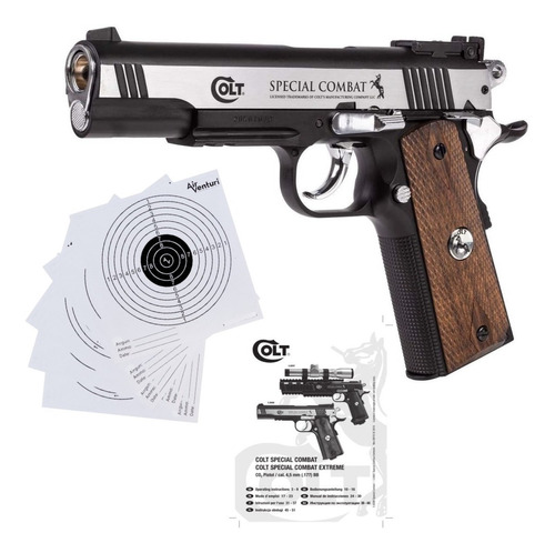 Colt 1911 Co2 Bbs Special Combat Clasica 4.5mm Xchws P