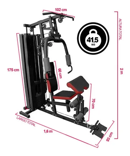 Multifuerza- Maquina De Ejercicios Multifuncional/ Fitness