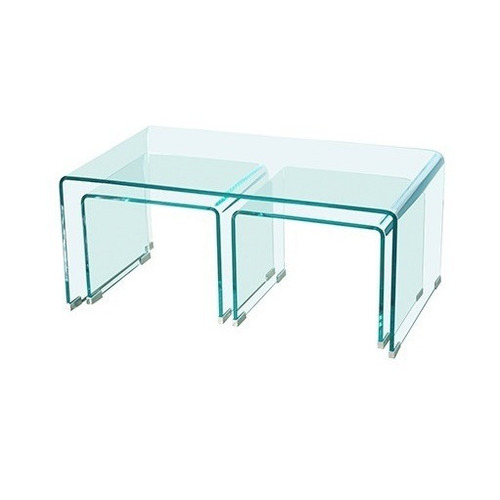 Mesa De Centro Ana Nido - Cristal Këssa Muebles