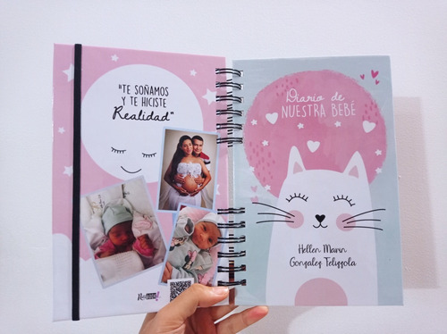 Diario Para Bebés, Diario, Agenda, Bebe, Para Niña