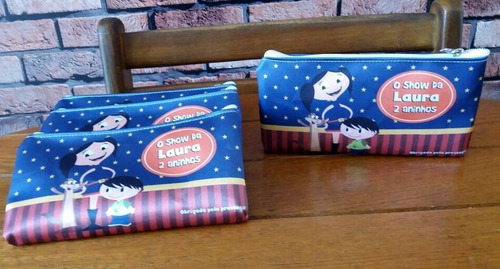 25 Bolsinha Necessaire Personalizada Lembrancinha Show Luna
