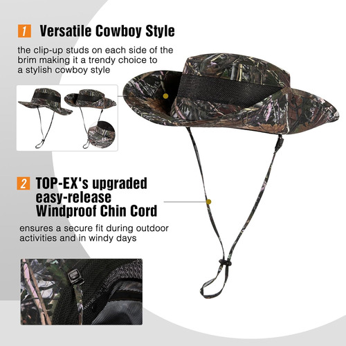 De Gran Tamaño Xl Xxl Para Hombre Cubo Sombreros De Sol Cabe