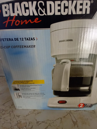 Cafetera Black Decker 12 Tazas