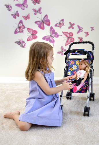 Carreola Juguete Muñeca Para Niñas Navidad