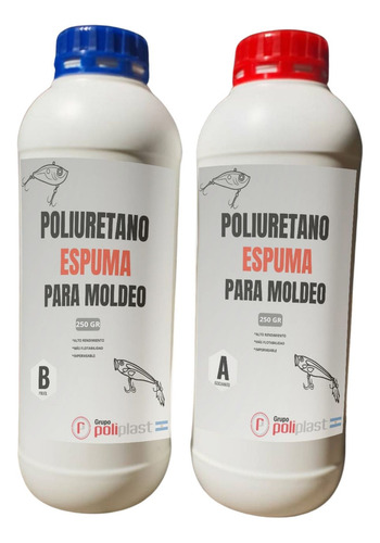 Resina Poliuretanica Kit X500gr Color Blanco