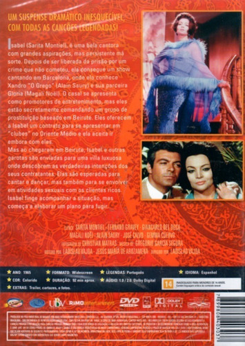 Dvd A Dama De Beirute - Classicline - Bonellihq M20