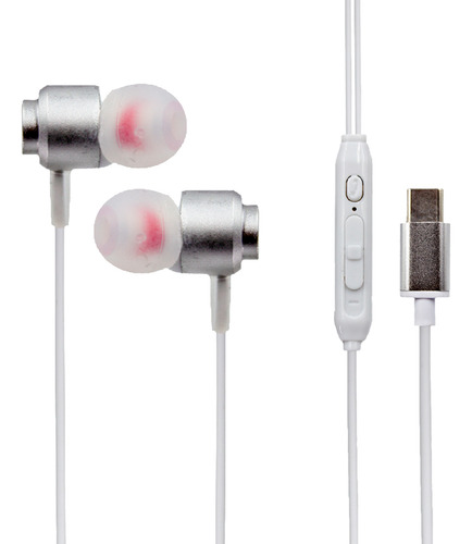Audifonos Alambricos Manos Libres In-ear Usb Tipo-c Pc