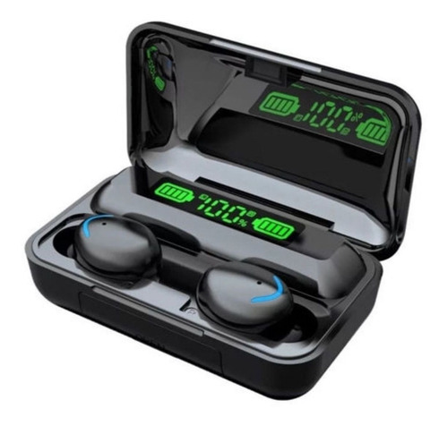 Imagen 1 de 3 de Audífonos Inalámbricos F9 5c Tws Bluetooth 5.0 + Powerbank