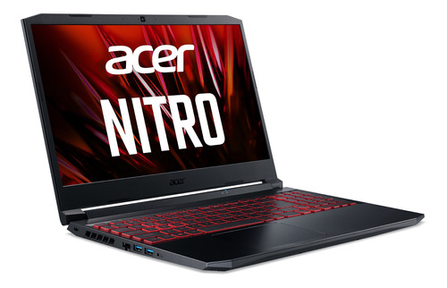 Laptop Acer Nitro 5 Intel I5 8gb Ram 512gb Ssd Gtx 1650 4gb Color Negro