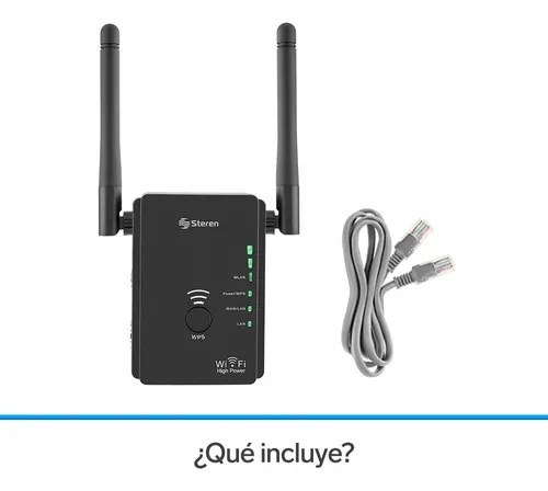 Access point, Repetidor Wifi negro 127V COM-818 Steren – AZPro