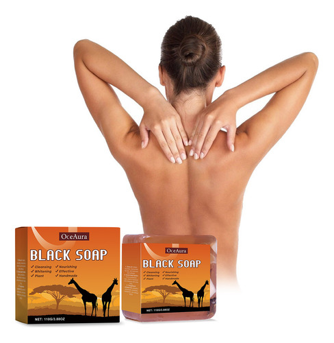 Soap Rawblack Soap Para Limpeza Corporal Sabonete De Banho L