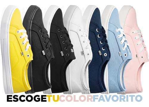Imagen 3 de 10 de Tenis Mujer Hombre Unisex Colors Cómodos Urbanos, Pals