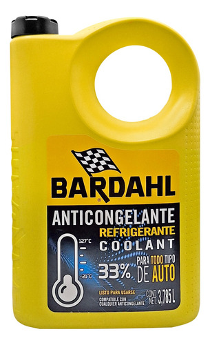 Anticongelante Refrigerante Bardahl Coolant Listo Para Usar