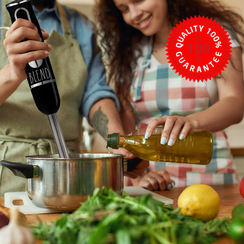 Batidora De Mano Rae Dunn Immersion 500 W 2 Velocidades Con