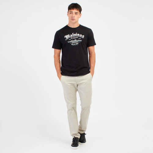 Imagen 2 de 4 de Remera Malvinas Est. M/c Kevingston