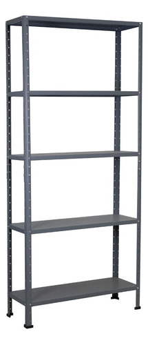 Estante Metálico Rack Organizador Adf 5 Niveles 190x84x30cm