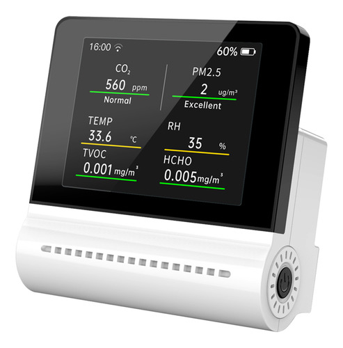 Monitor De Calidad Del Aire, Detector De Temperatura Y Humed