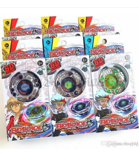 Beyblade Tornado Metal Masters 6d Trompo Juguete Niño