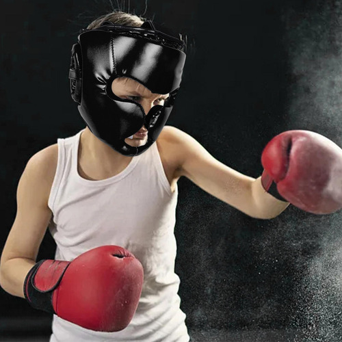 Casco De Boxeo Muay Thai Cómodo Sparring Protector