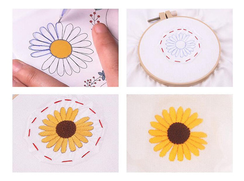 5xfabric Transfer Paper Soluble En Agua Bordado