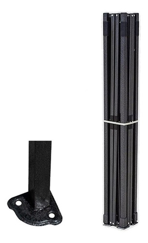 Imagen 4 de 9 de Gazebo Plegable 3mx3m Reforzado E Impermeable Filtro Uv30