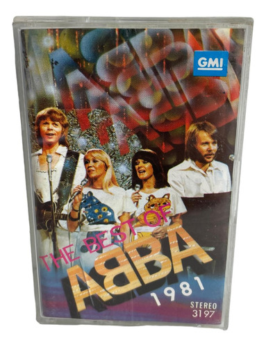 Cassette Original The Best Of Abba 1981 Vintage Nuevo