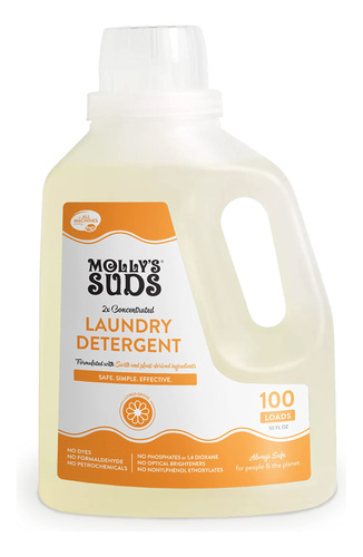 Molly's Suds Detergente Liquido Para Ropa | Jabon Detergente