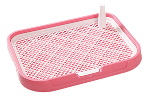 Soporte Para Almohadilla Para Orinar Para Perros, Caja Rosa