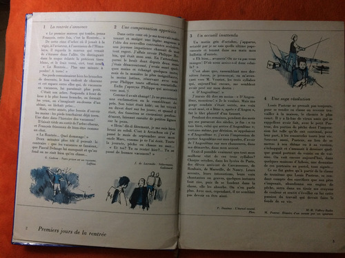 Dos Libros Aprender Francés Lectura Y Diálogo Gramatical (Usado)