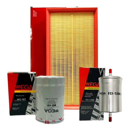 Kit Troca De Filtros Bora 2.0 8v Flex Comfotline 2009/2010