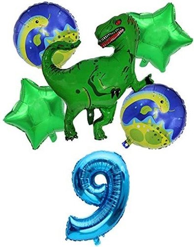  Kit Globos De Dinosaurios   Grande (leer) 