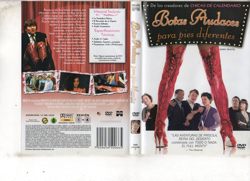 Botas Audaces Para Pies Diferentes (2005) - Dvd Orig - Mcbmi