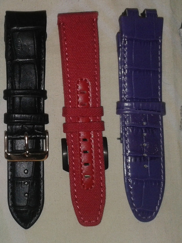 Imagen 5 de 5 de Correas De Reloj Mulco Piel Genuina, Todos Los Modelos