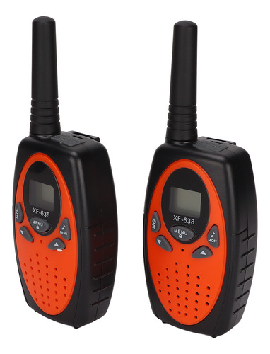 Walkie Talkie Inalámbrico Portátil, 2 Unidades, 0,5 W, 3 Km