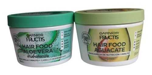 Fructis Aloe Vera + Fructis Aguacate 350 Ml Cada Uno