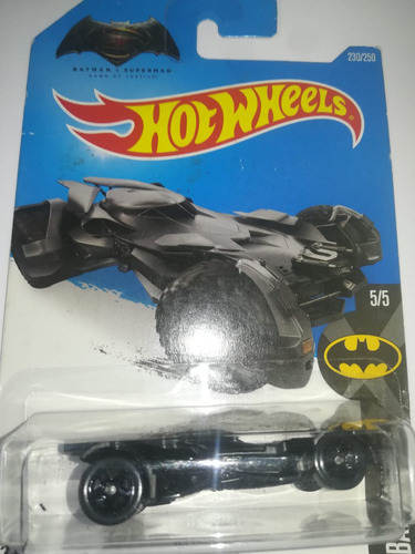 Batman Justice League Hot Wheels Detalles Tarjeta 
