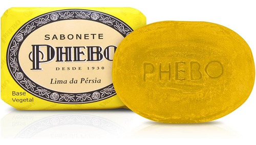 Kit C/12 Sabonete Vegetal Phebo Lima Da Pérsia 90g