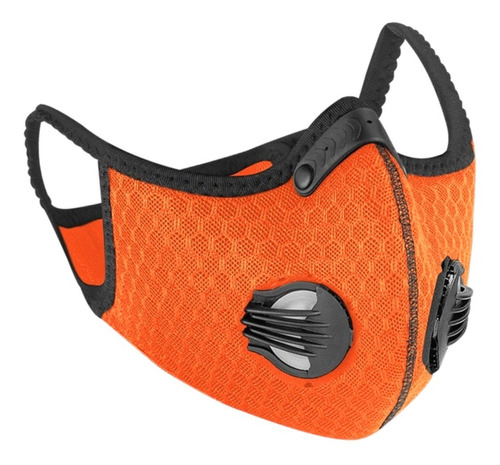 Imagen 2 de 2 de Cubrebocas N95 Lavable Reusable 2 Válvulas Filtro Deportivo