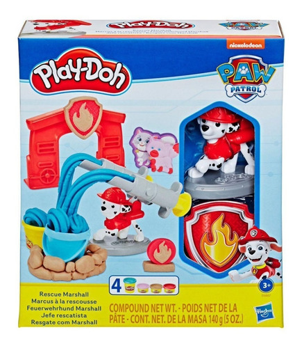 Play Doh, Set De Rescate Marshall Pow Patrol, E6887