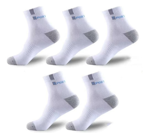 Calcetines Deportivos De Algodón Transpirable Para Hombre, 5
