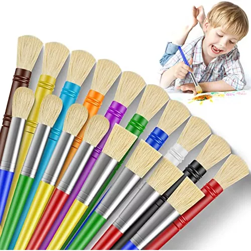  YGAOHF 14 pinceles de pintura para niños – pinceles