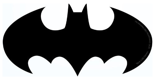 Licenses Products Dc Comics Batman Logo Sticker