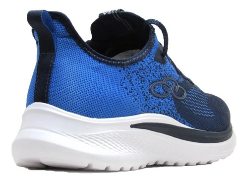 Imagen 4 de 6 de Zapatillas Olympikus Running Hombre G-brv Azul-bco Cli