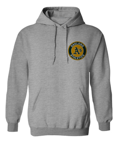 Sudadera Con Gorro Oakland Athletics Equipo Beisbol