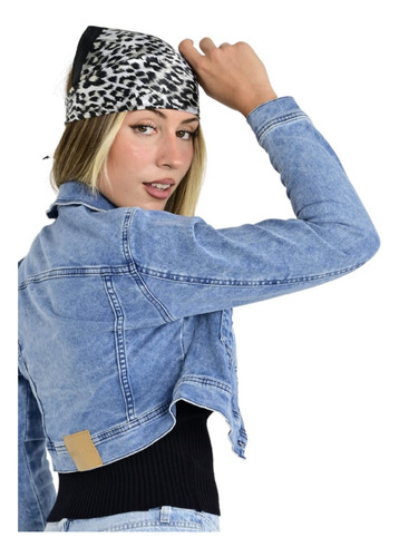 Campera De Jean Corta Calidad Premium Dama Diva