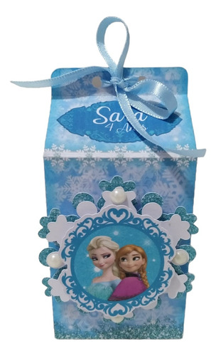 Kit Personalizados Festa Frozen Sacola Olaf Vestidos 3d 30pç
