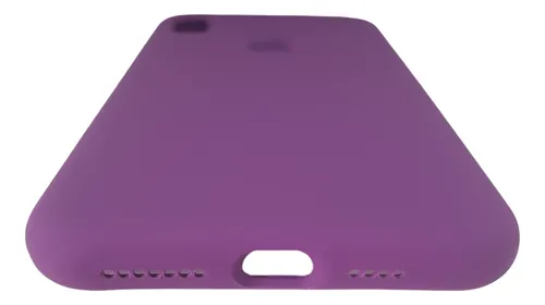 Estuche Protector Silicone Case Para iPhone XS Max Violeta