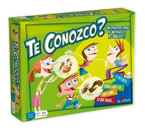 Juego De Mesa Bontus Te Conozco? 107 E. Full