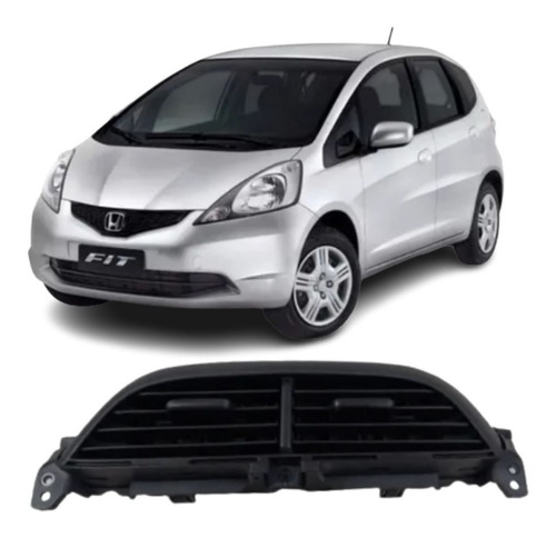 Difusor De Ar Central Duplo Honda New Fit